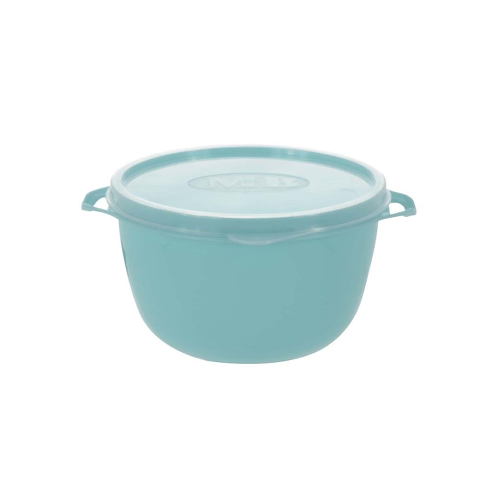 Bacia Plastica Redonda 500Ml C/Tampa Mb C36