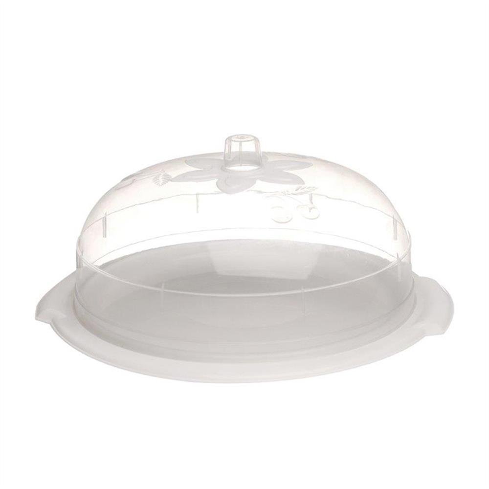 Porta Bolo Plastico Redondo Medio 33Cm C6