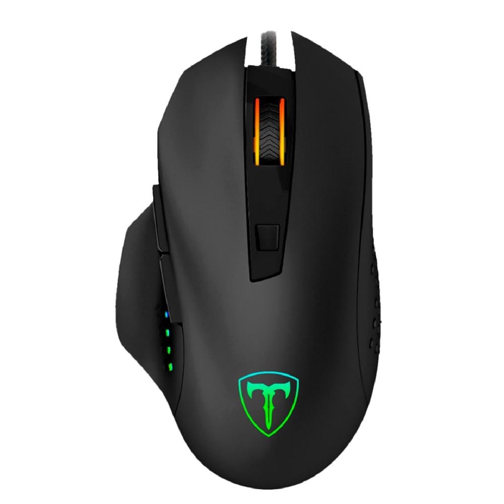Mouse Gamer T-Dagger Warrant Officer RGB T-TGM203 Black