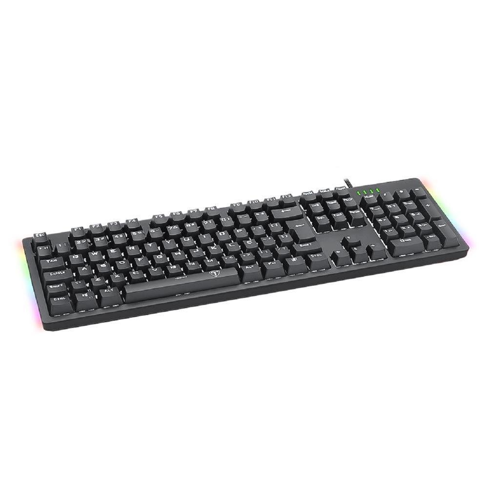 Teclado Gamer Mecânico T-Dagger Bermuda T-TGK312-BL PT WHITE