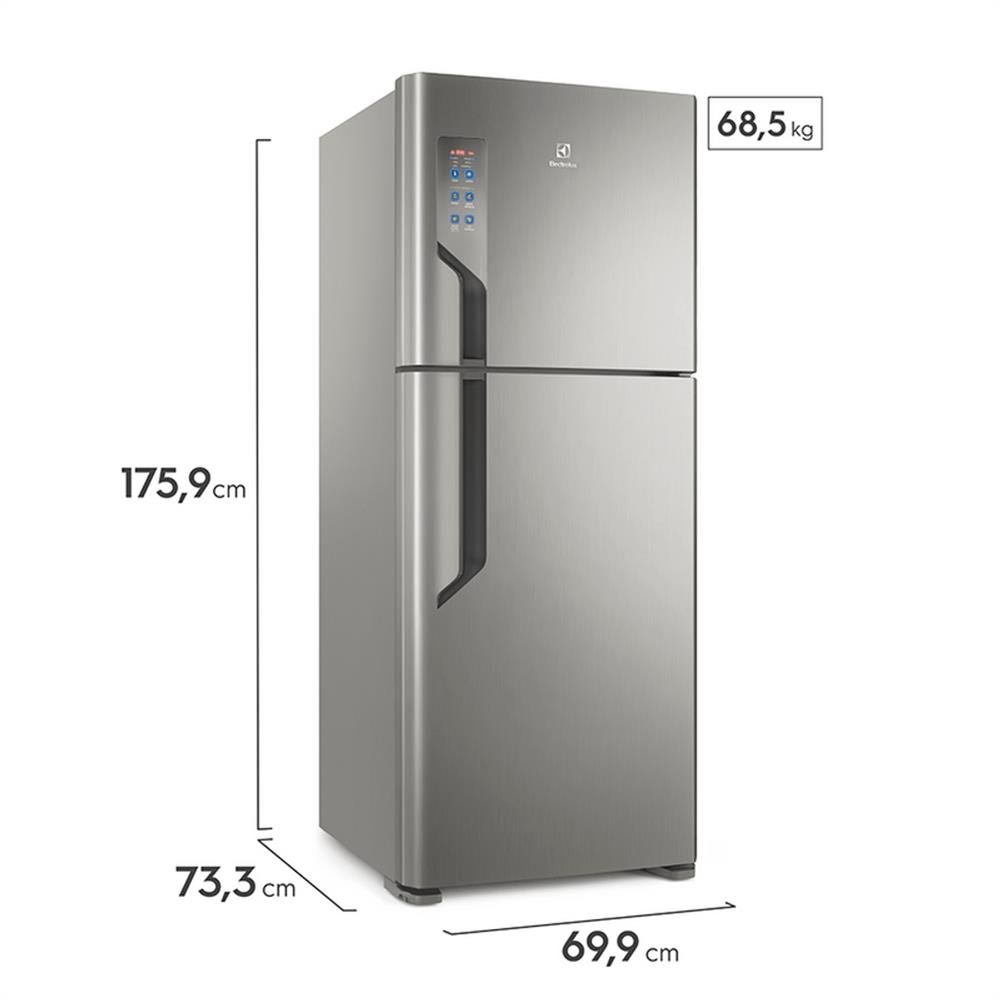 Geladeira Electrolux 431 Litros Top Freezer Platinum TF55S - 220V