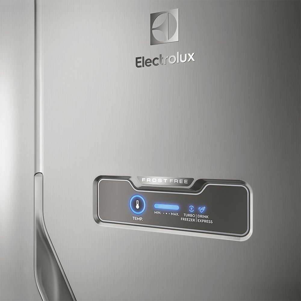 Geladeira Electrolux 371 Litros Frost Free Inox DFX41 - 127V