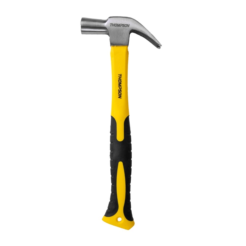 Martelo Unha Thompson Aço Polido Cabo de Fibra 25mm