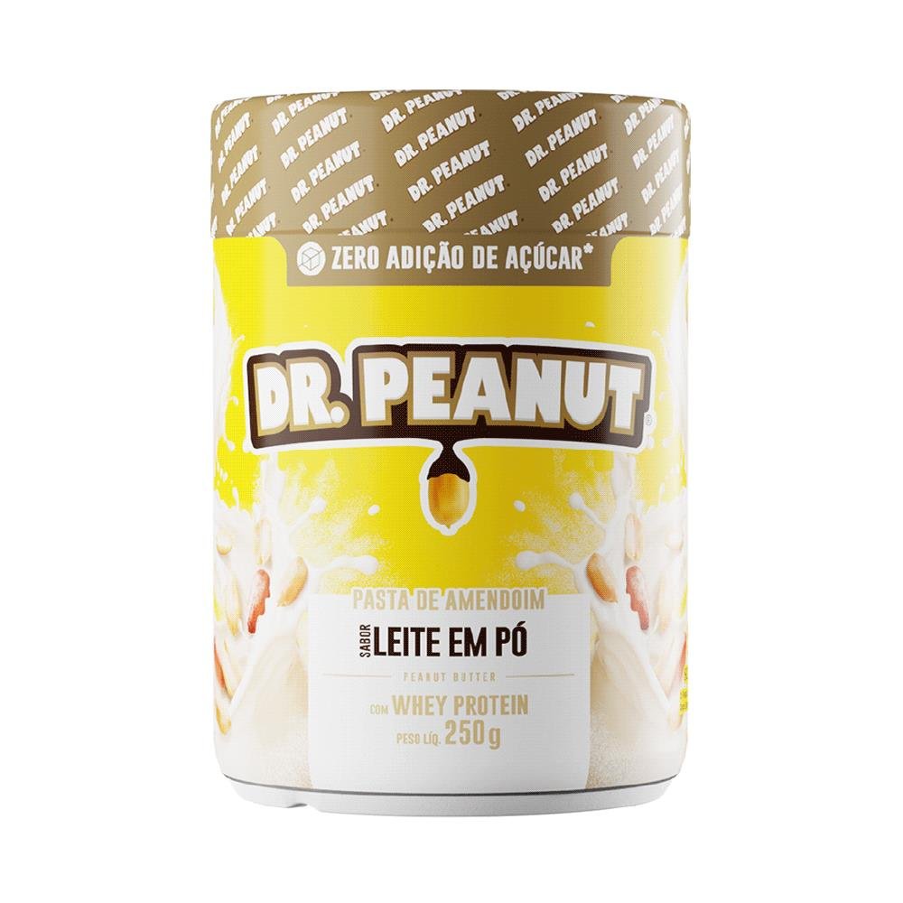 Pasta de Amendoim Dr.Peanut Leite em Pó 250g