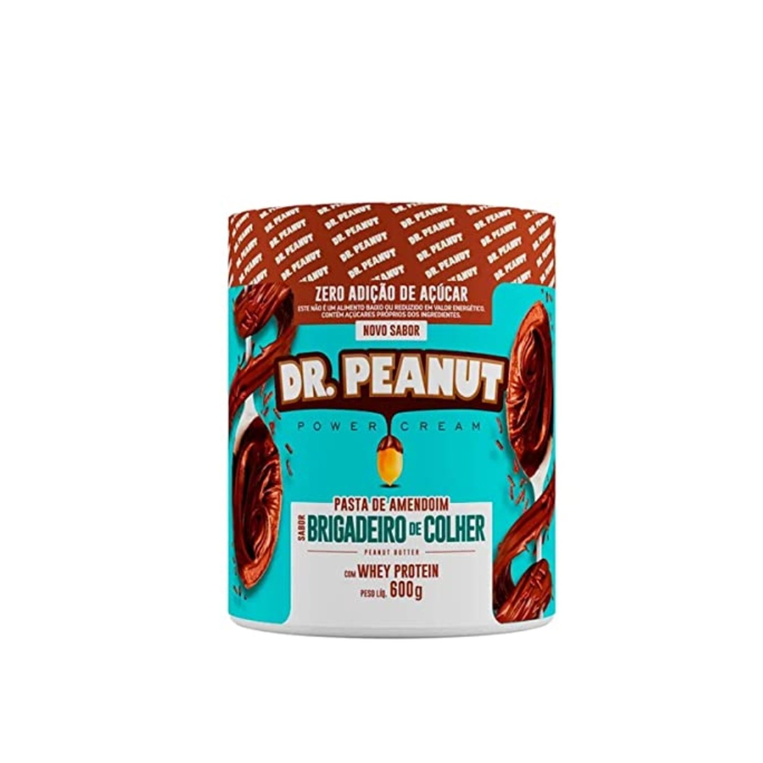 Pasta De Amendoim Dr.Peanut Brigadeiro De Colher 600G