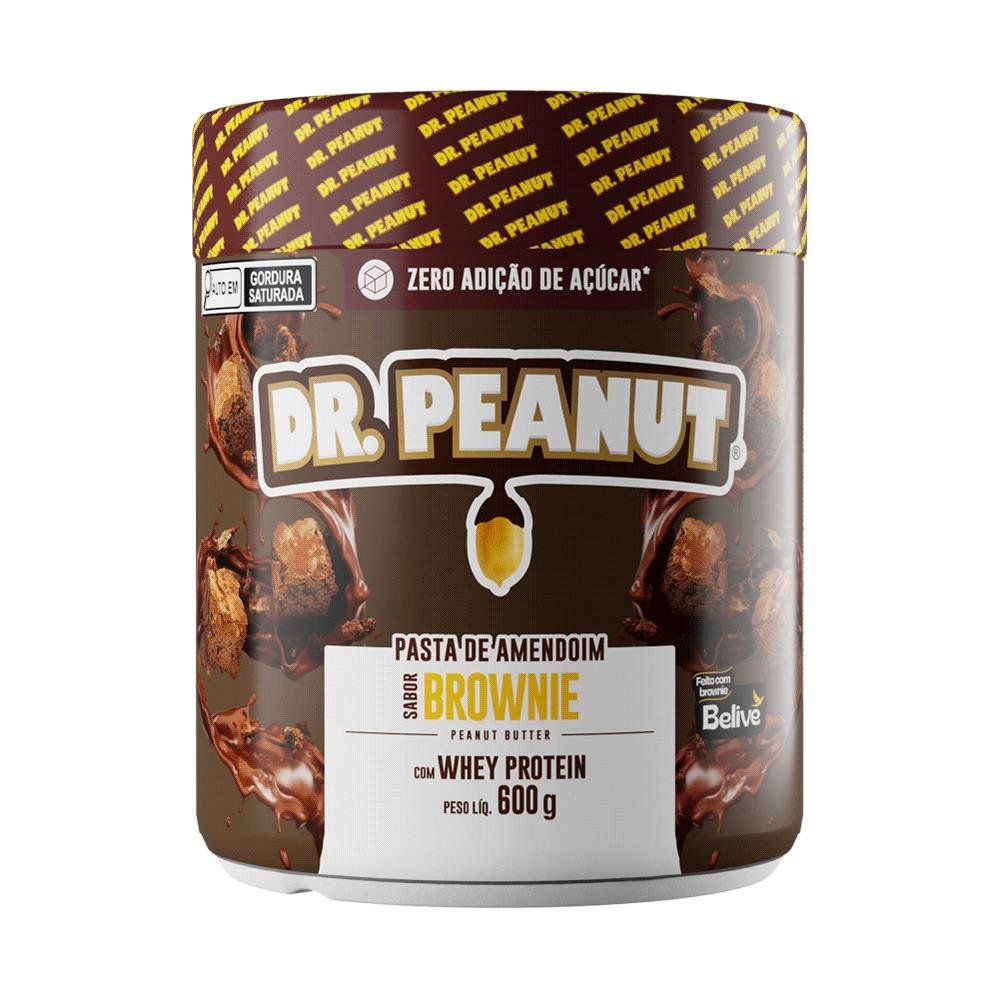 Pasta de Amendoim Dr.Peanut Brownie 600g