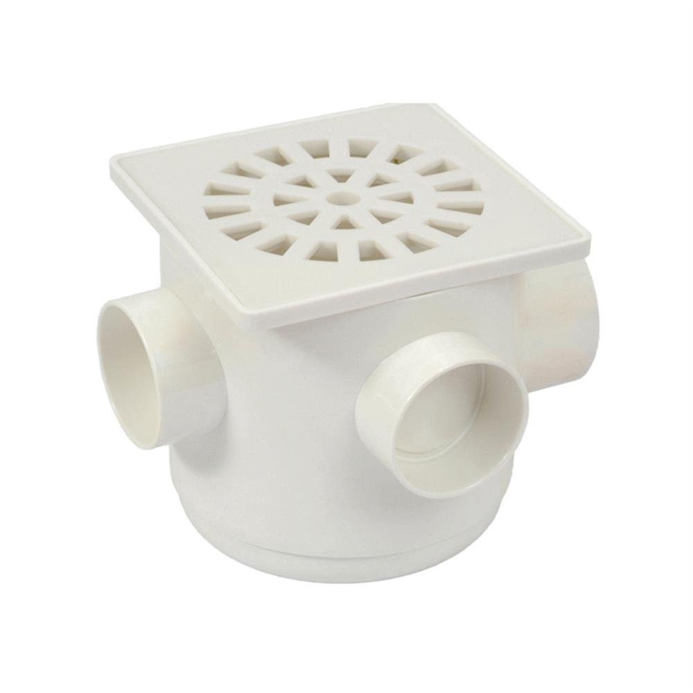 Caixa Sifonada 100X100x40 Quadrada 2258 Herc