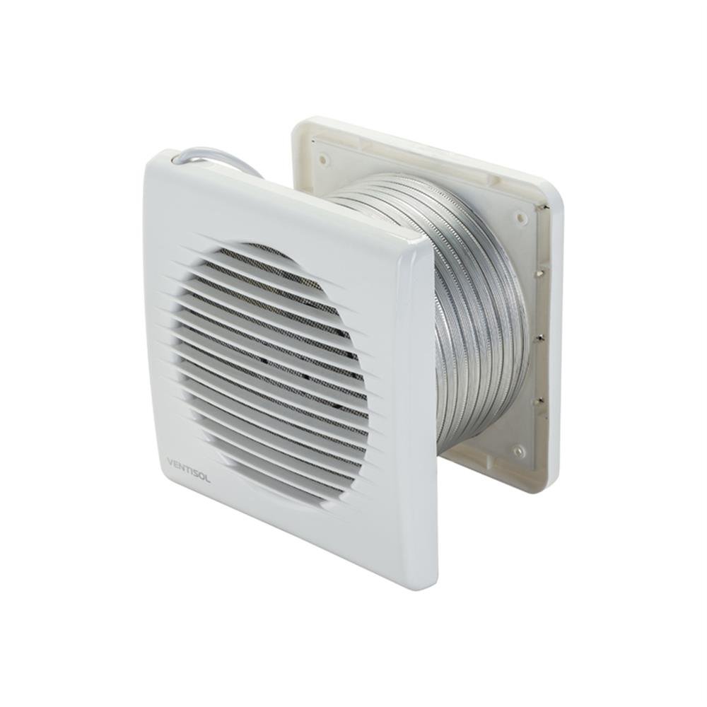 Exaustor Banheiro C/Duto Branco 15Cm 220V Ventisol