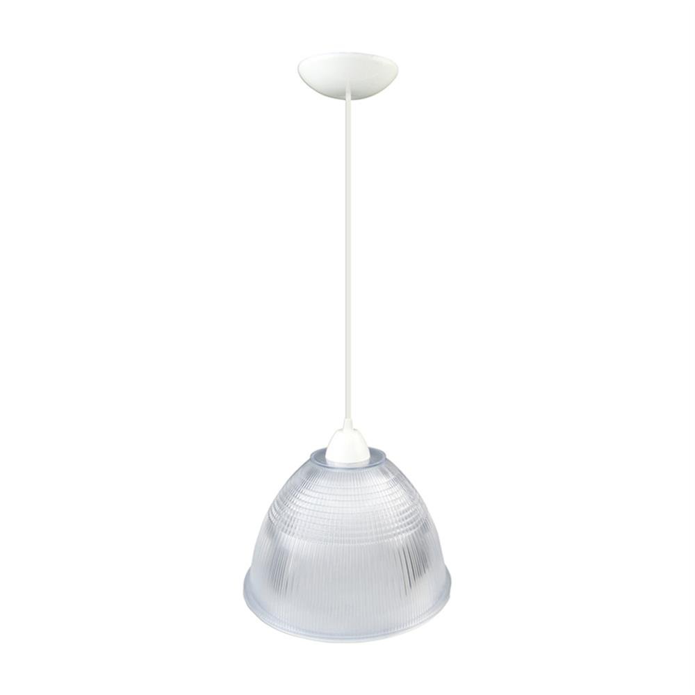 Pendente Teto Plastico Prisma Cristal