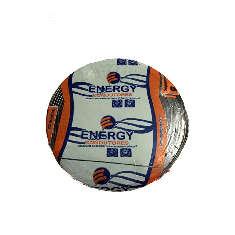Cabo Pp 3X 2,50 Preto Flexivel Energy 100M