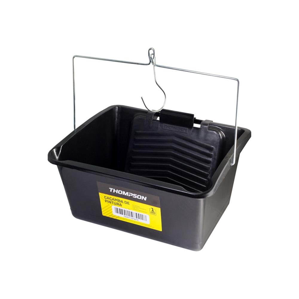 Bandeja Pintura Caçamba 12L Preto Thompson C6