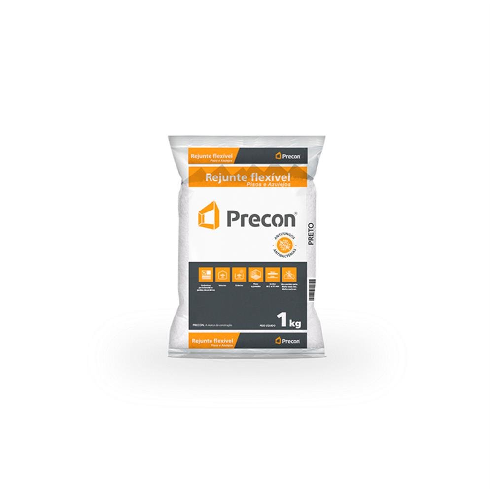 Rejunte Ceramica 1Kg Preto Precon