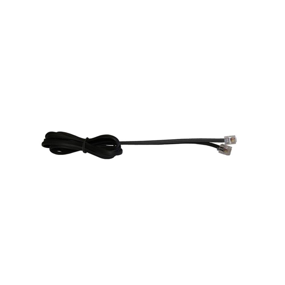 Cabo Fone Liso 1,5M Plug Preto Multitoc