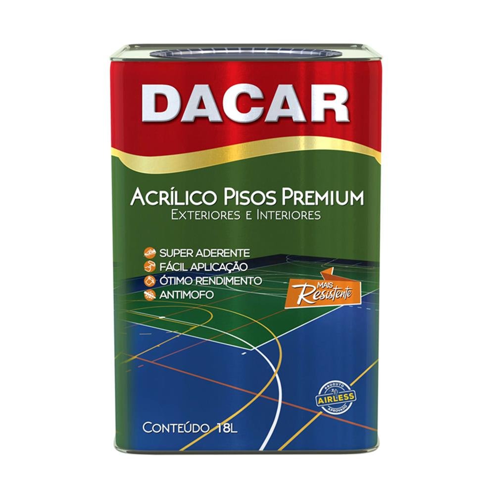 Tinta Piso Interior/Exterior Dacar 18L Ceramica