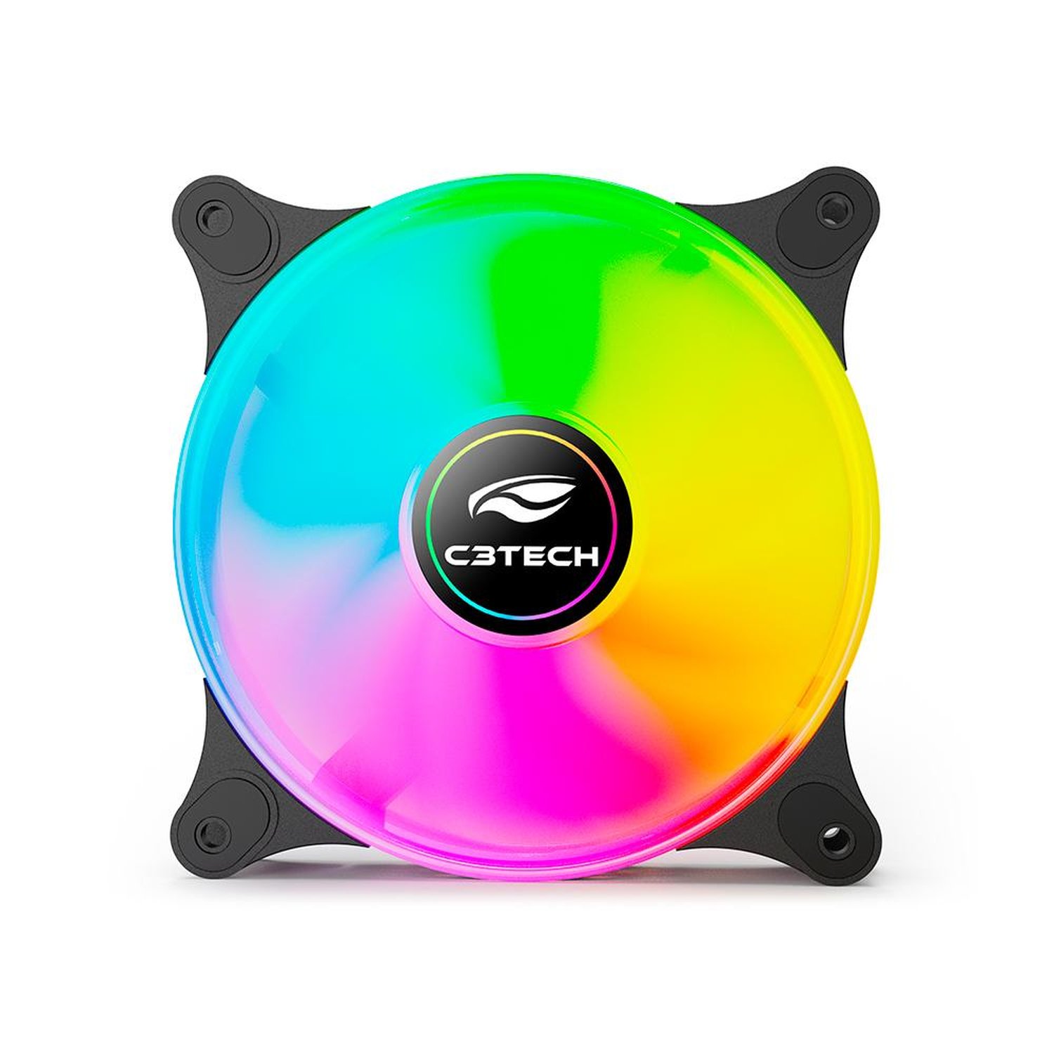 Cooler Fan C3tech F9-L160BK 12cm LED Multicores