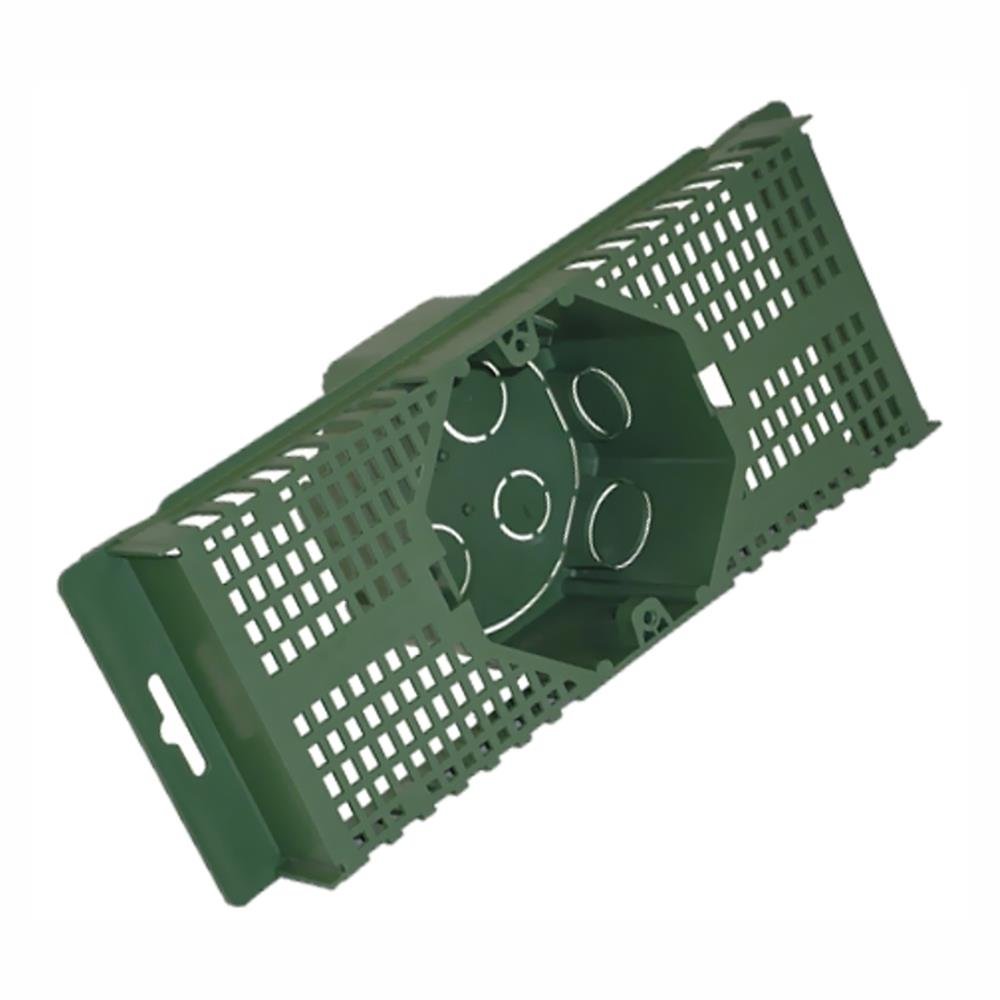 Caixa de Luz FM PVC Verde Para Laje 30cm com 14 Unidades Ribeiro