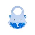 Babador Silicone Elefante Azul