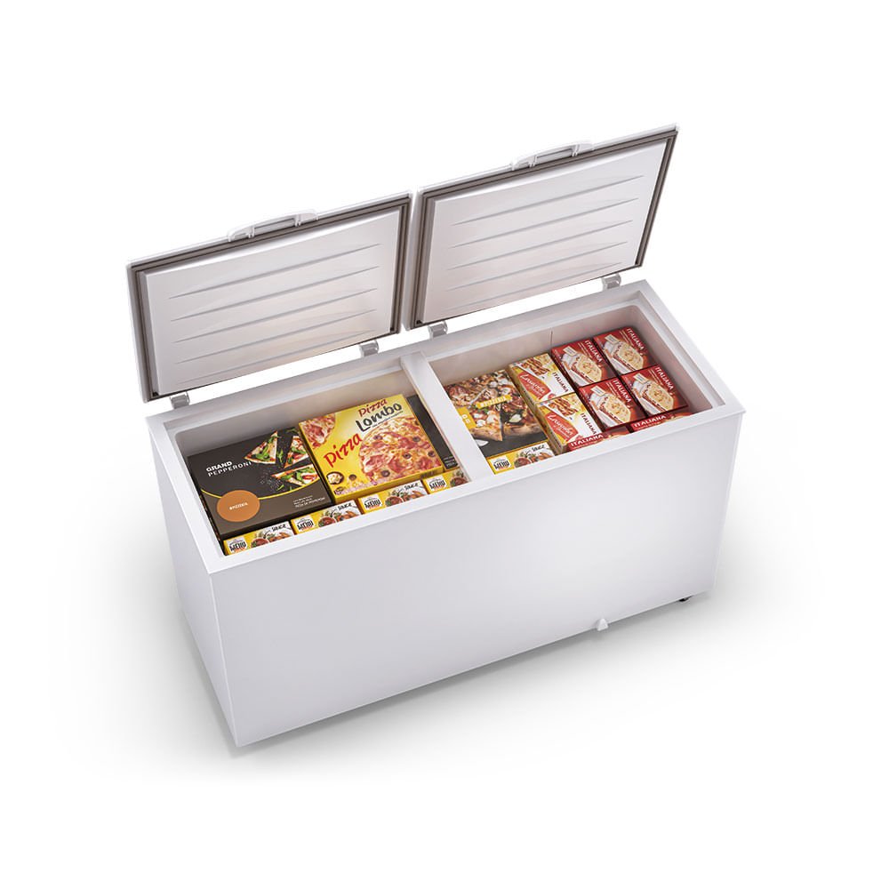 Conservador Horizontal Gelopar 532 Litros 2 Tampas Branco Ghbs510br ¿ 127 Volts