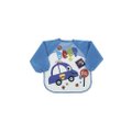 Babador com manga Carro Azul