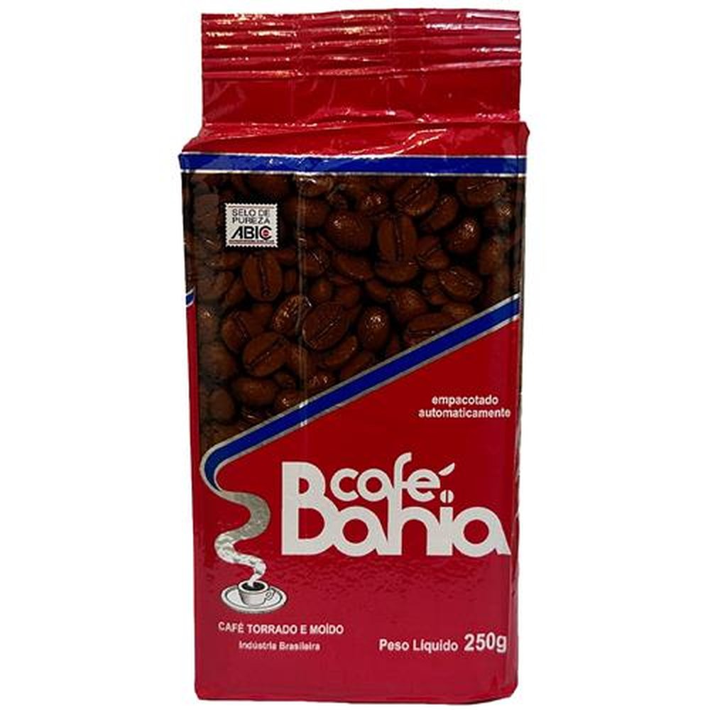 Café Bahia Vácuo 250g - Embalagem com 20 Unidades