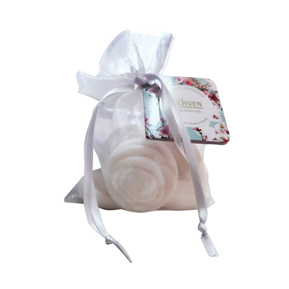 Sache Sabonete Sehven Organza Flor 6 Unidades