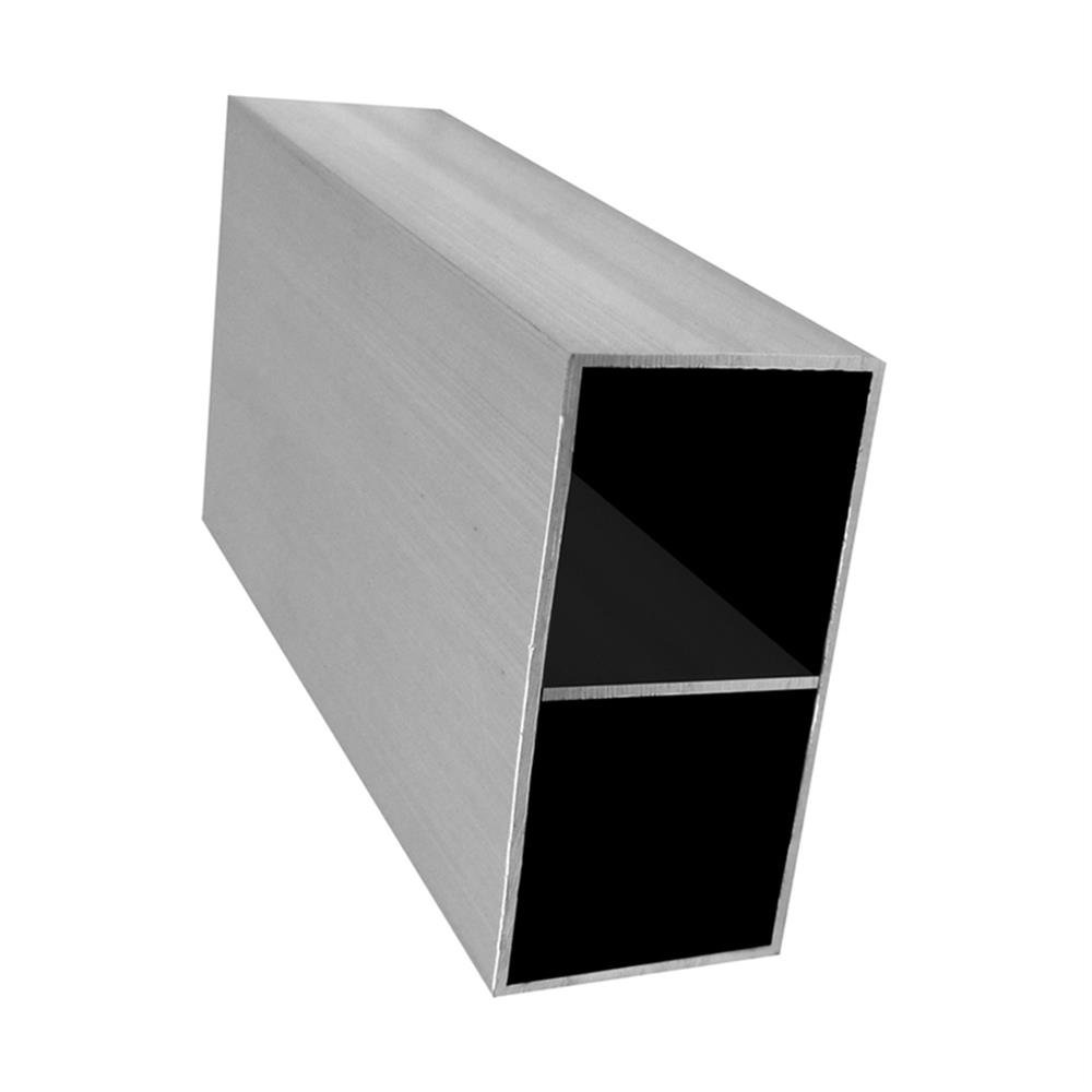 Regua Pedreiro Aluminio 2M Bitubular 500G Economico C10