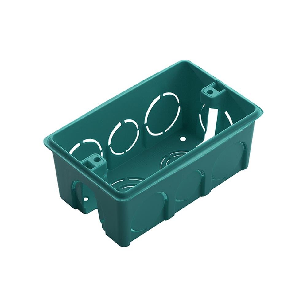 Caixa Luz 2X4 Plastico Verde Mondiale C150