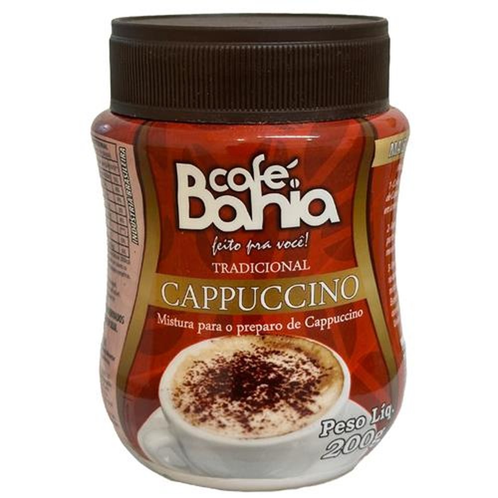 Cappuccino Bahia - Embalagem Com 200 Gramas