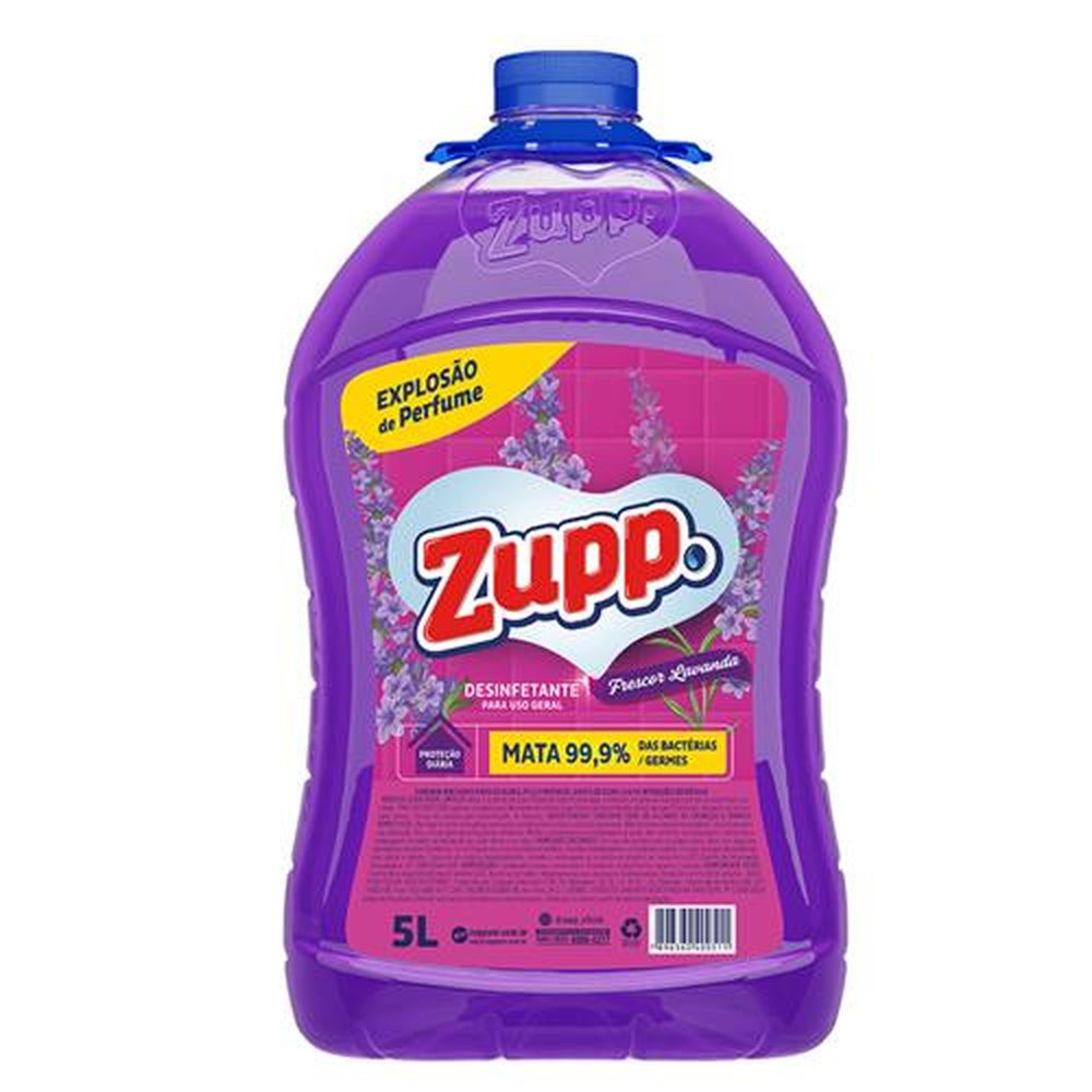 Desinfetante Zupp Lavanda 3X5L