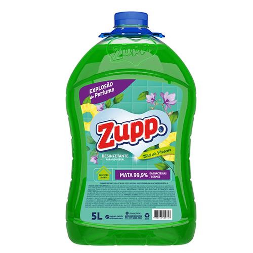 Desinfetante Zupp Chá de Frescor 3X5L