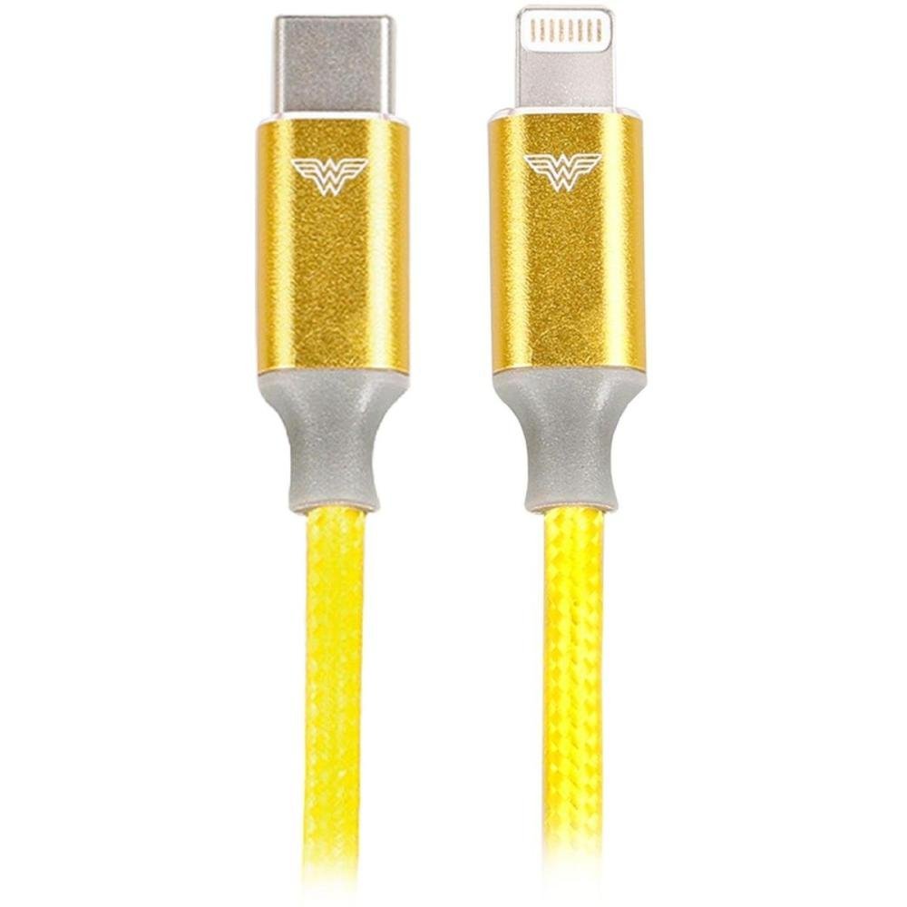 Cabo USB-C Para Lightning Wonder Woman 1,5m 5+