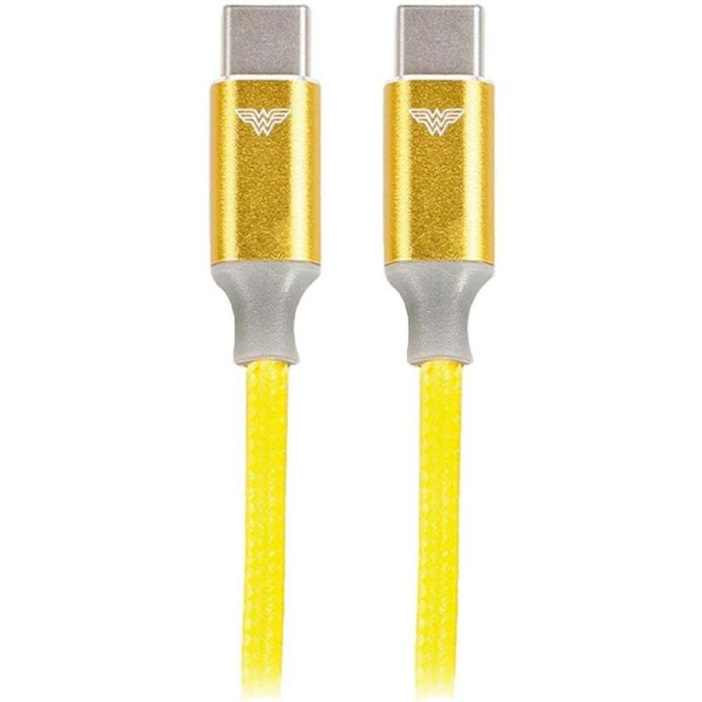 Cabo USB-C Para USB-C Wonder Woman 1,5m 5+ Un.Venda: PC/1