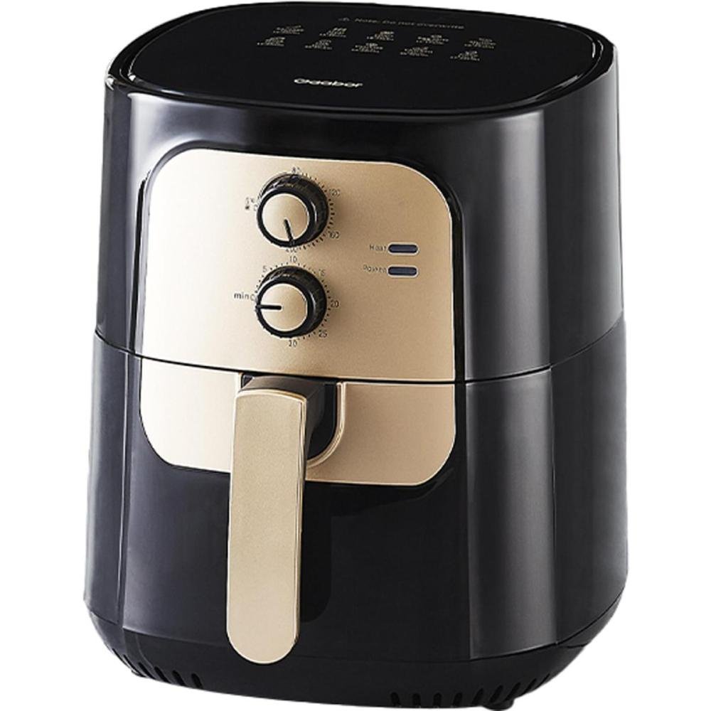 Fritadeira Air Fryer Gaabor Vintage 5,5L Preta 220v Un.Venda: PC/1