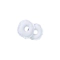 Conjunto de 2 Rosquinhas para Seios KaBaby Branco