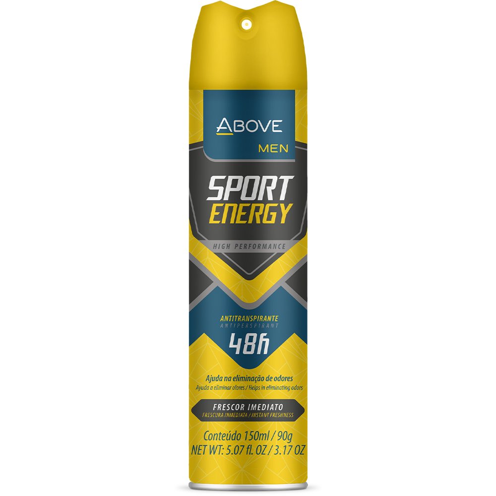 Desodorante Above Aerosol 150Ml Class Energy Men