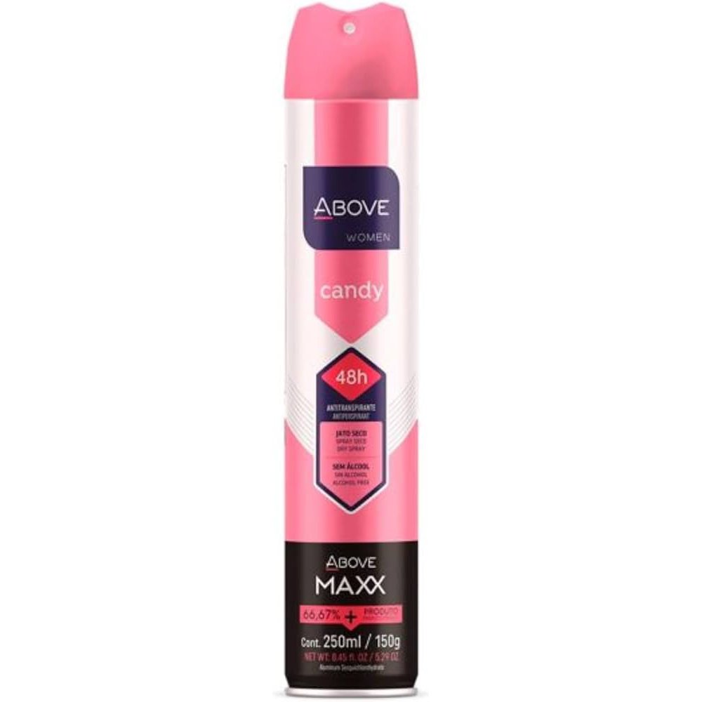 Desodorante Above Aero 250Ml Maxx Candy