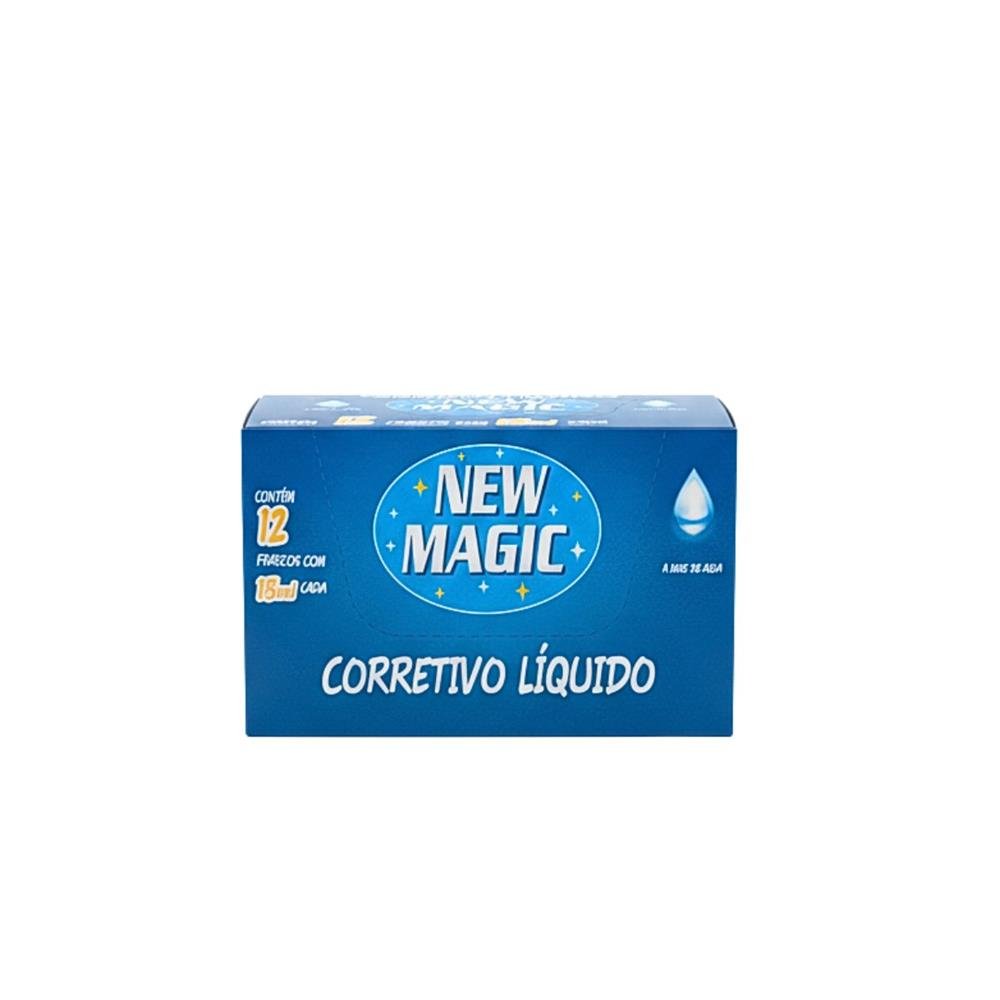 Corretivo Liquido New Magic 18 Ml C/12