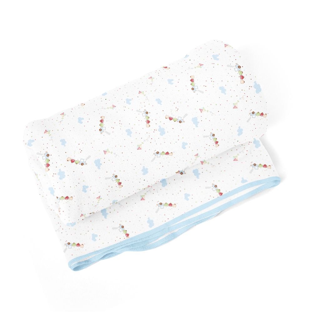 Cobertor Papi Flanelado Estampado 1,10m x 90cm - Pipa