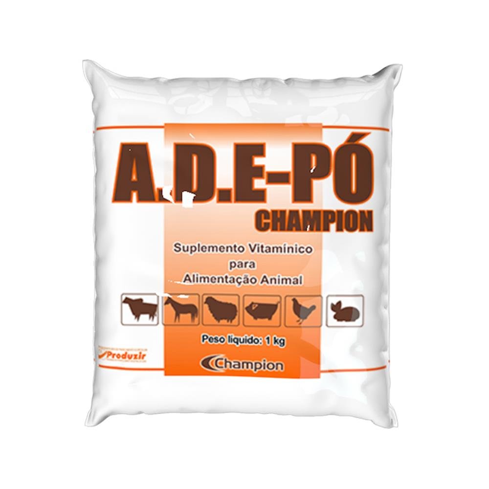 Suplemento Mineral Ade Po Champion 1Kg