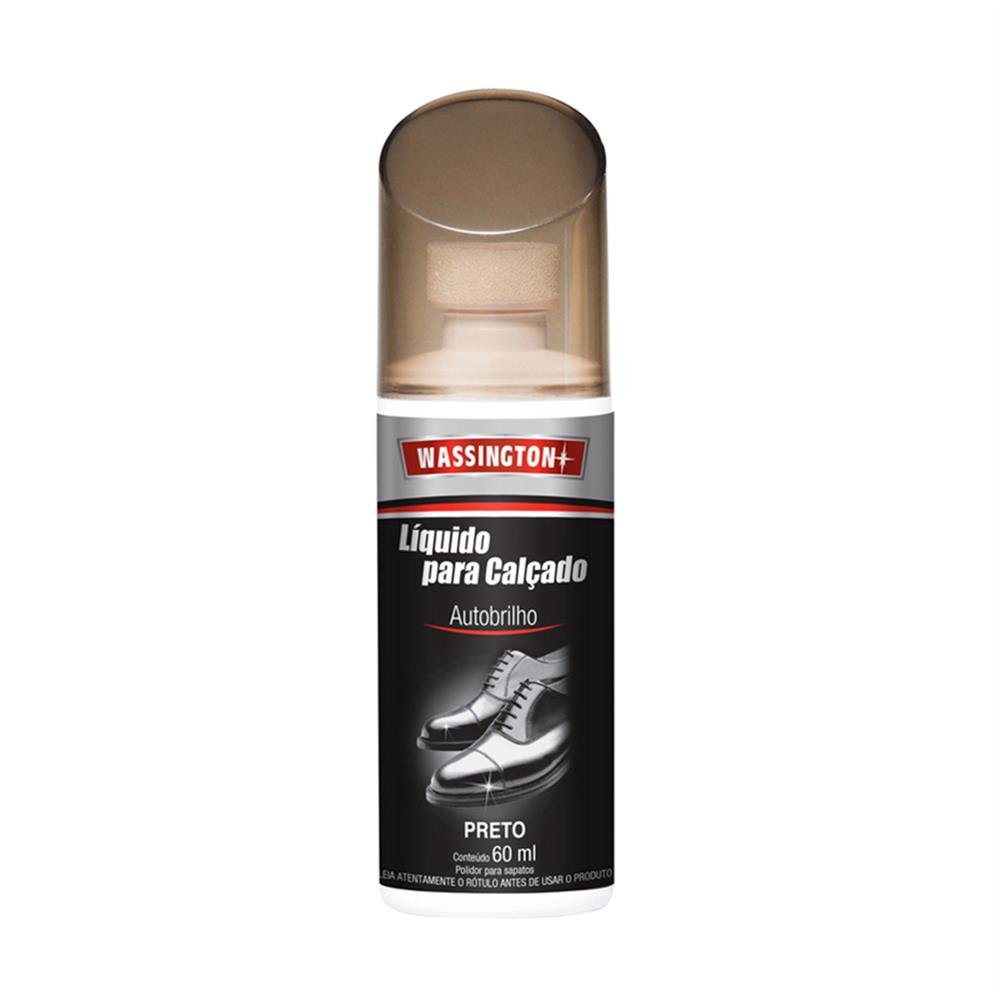 Graxa Calçados Liquida Wassington Preto