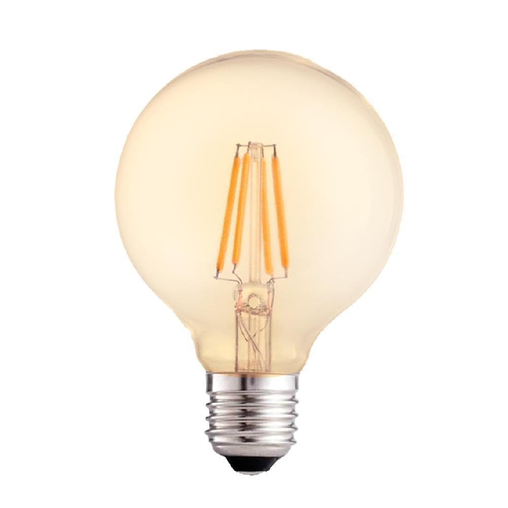 Lampada Filamento E27 G95 Globo 4W Bivolt Foxlux