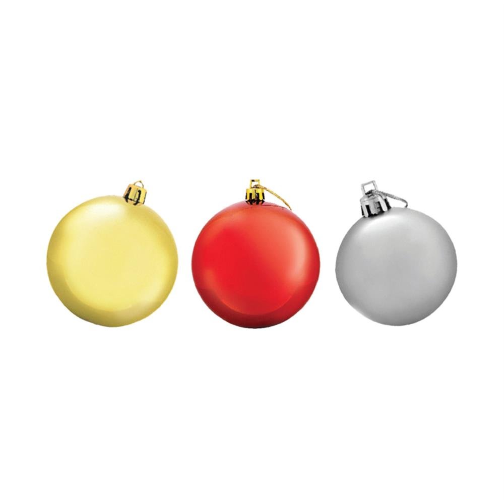 Bola Natal 2Cm Brilhante Sortida 6X12