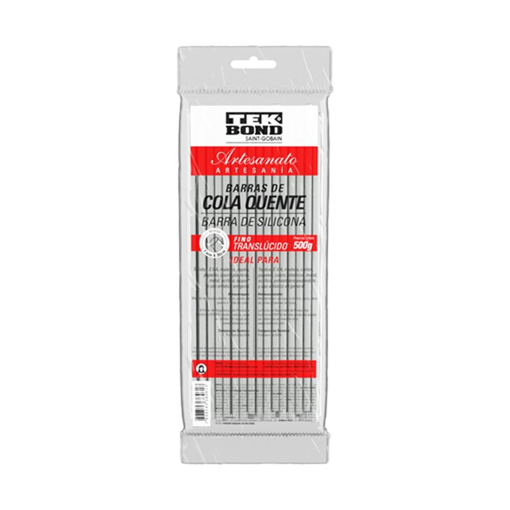 Cola Bastao Tek Bond Fina Translucida 500Gr