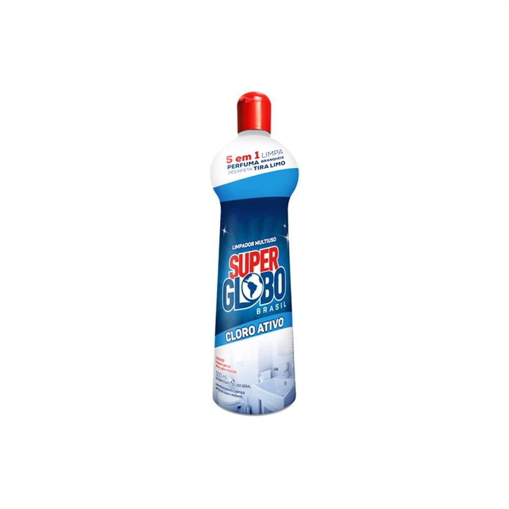 Limpador Multiuso 500Ml Cloro Globo C24