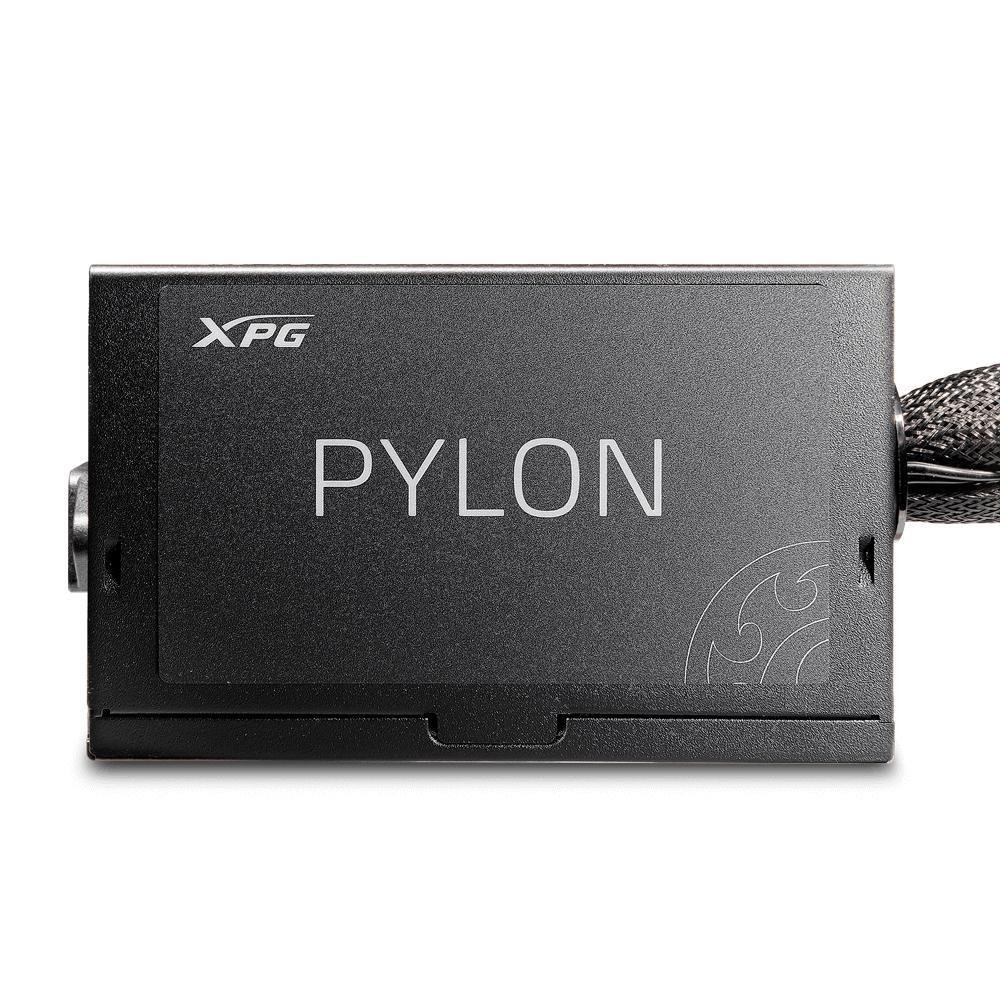 Fonte XPG Pylon, 450W, 80 Plus Bronze, PFC Ativo, Preto
