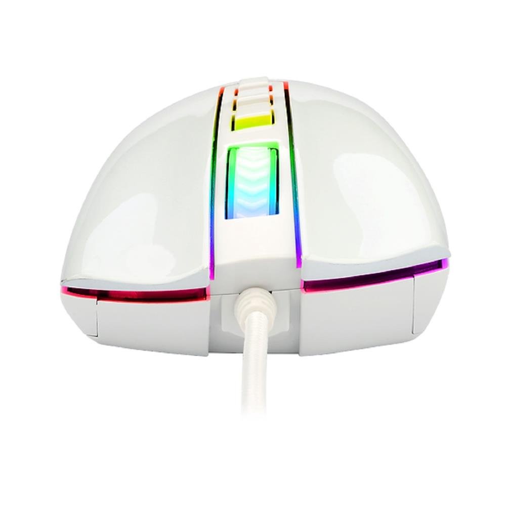 Mouse Gamer Redragon King Cobra RGB M711W Branco