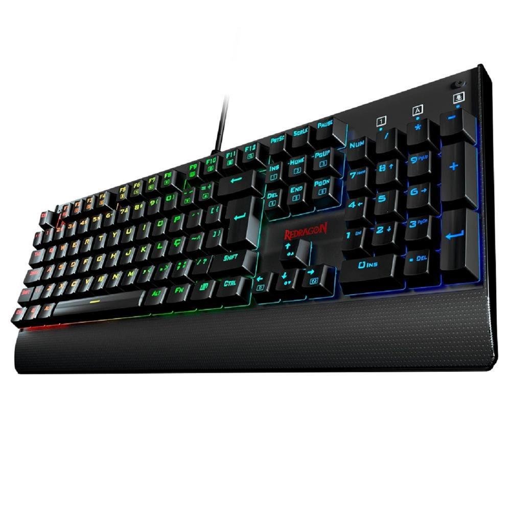 Teclado Mecanico Gamer Redragon Kala RGB Switch Outemu Brown