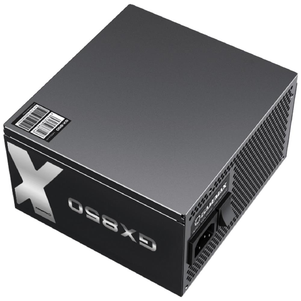 Fonte Gamemax GX850, 850W, 80 Plus Gold, Full Modular, PFC Ativo, Preto