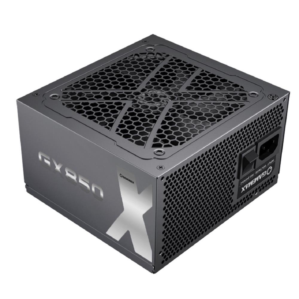 Fonte Gamemax GX850, 850W, 80 Plus Gold, Full Modular, PFC Ativo, Preto