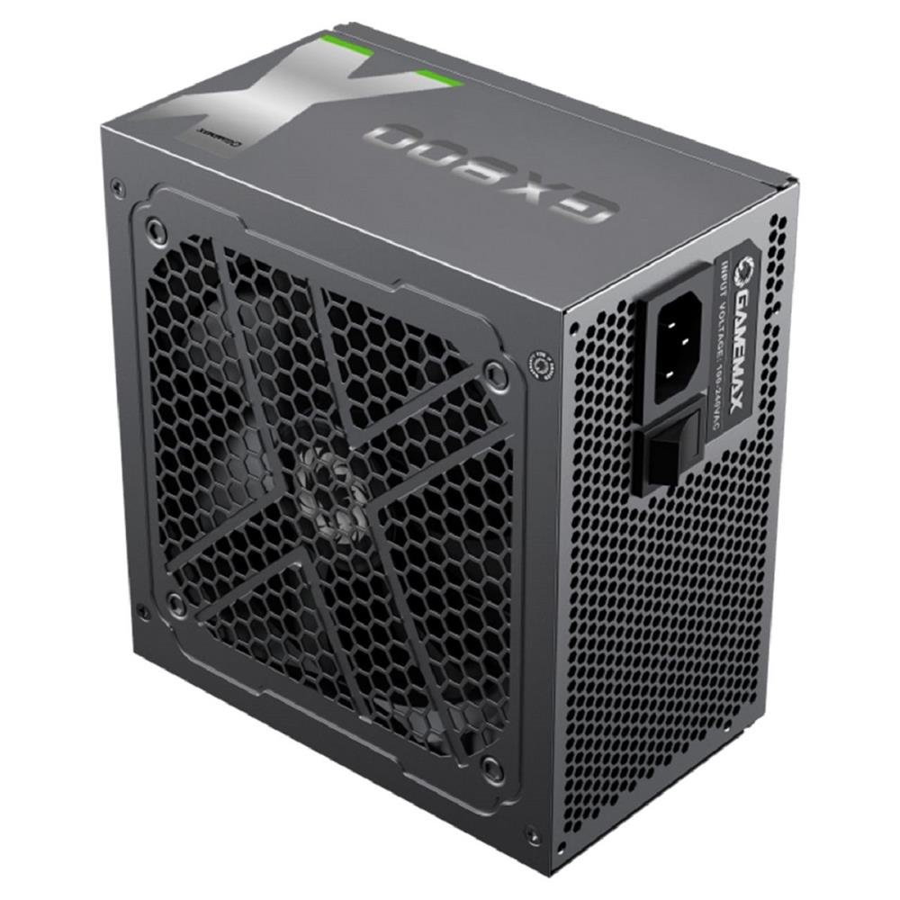 Fonte Gamemax Gx800, 800W, 80 Plus Gold, Pfc Ativo, Preto